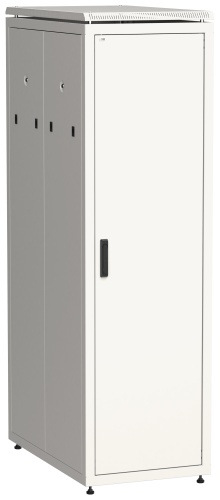 ITK Шкаф сетевой напольный 19" LINEA N 33U 600х1000мм металлические двери серый | код LN35-33U61-MM | IEK